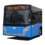 novi sad bus android application logo